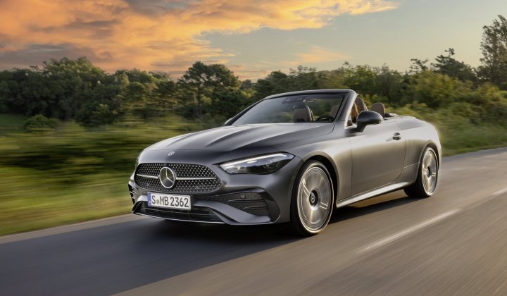 Drop-top gorgeous: Mercedes-Benz CLE 200 Cabriolet